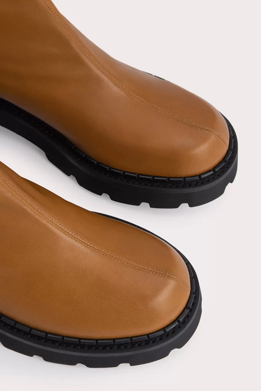 Sale Alister Peanut Butter Soft Semi Patent Leather Women Shoes
